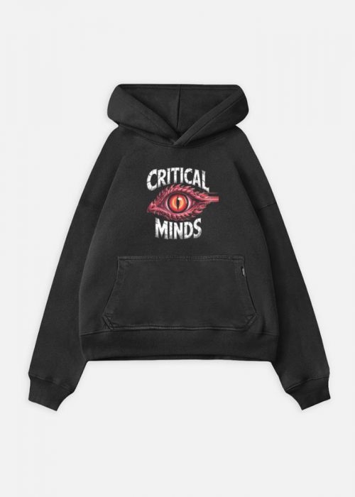 Critical Minds Red Eye Graphic Hoodie