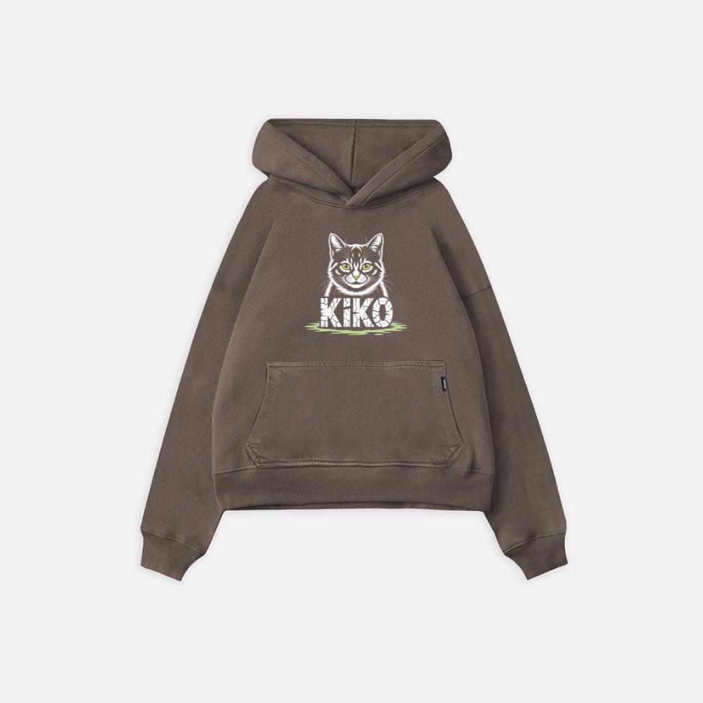 Kiko Gothic Cat Graphic Hoodie - Image 2