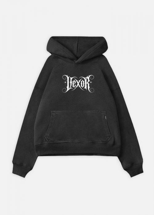Lexor Gothic Typography Design Hoodie