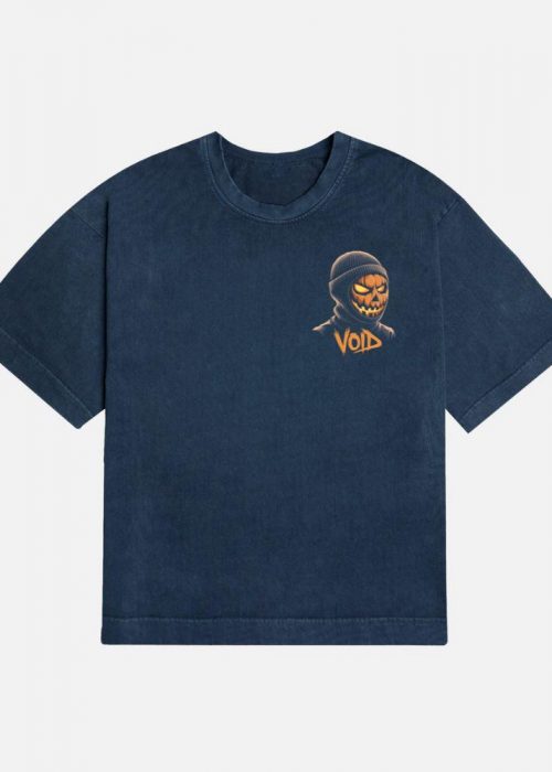 Void Pumpkin Head Hoodie Mask Design T-Shirt